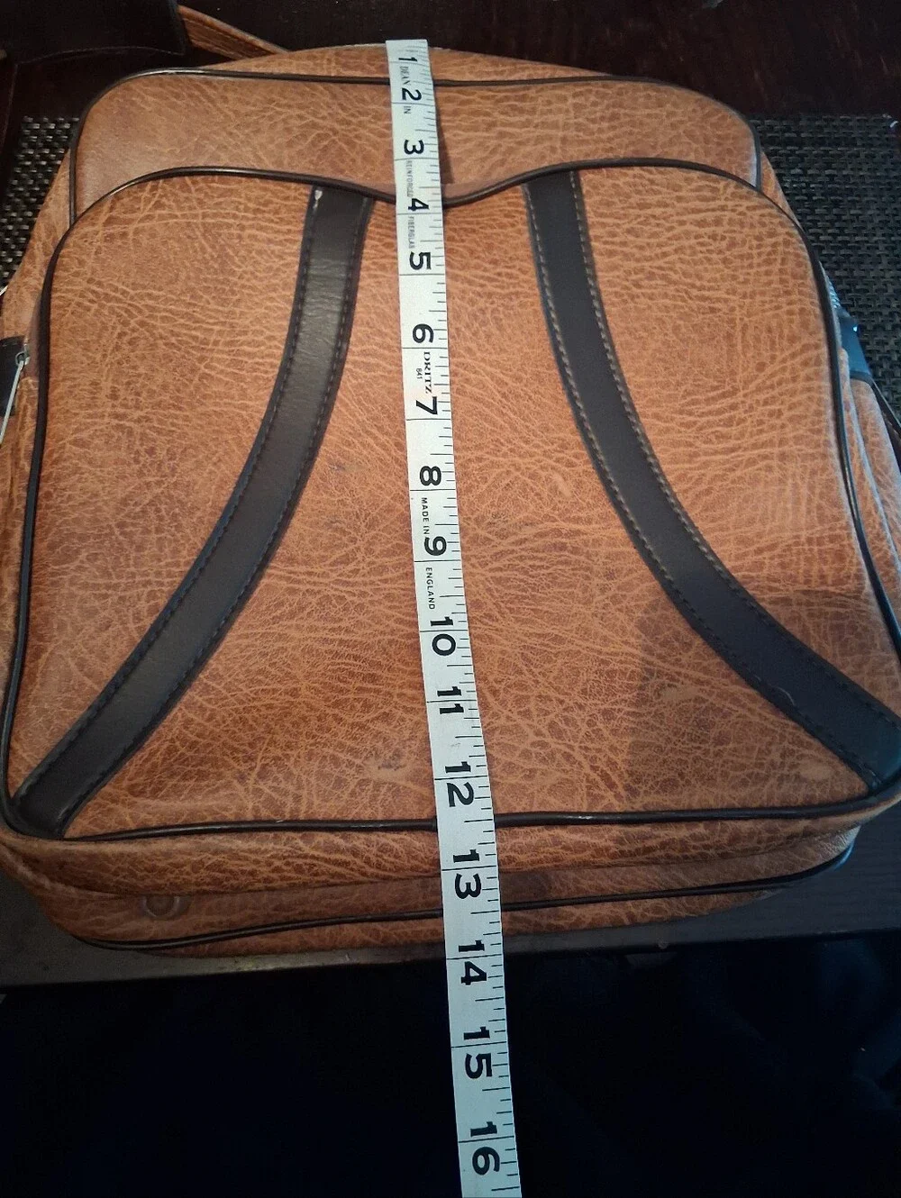 Three Star Men's Tan Shoulder Bag Preowned